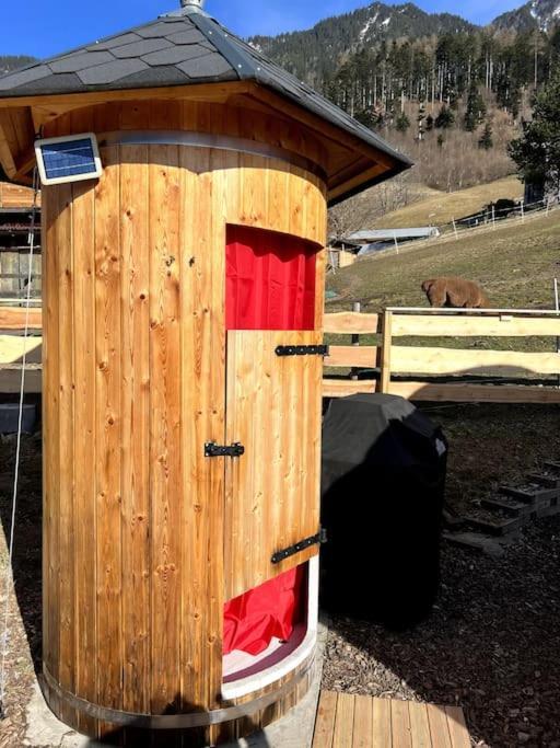 Jurte Beim Lama- & Alpakahof Triesenberg Hotel Kültér fotó