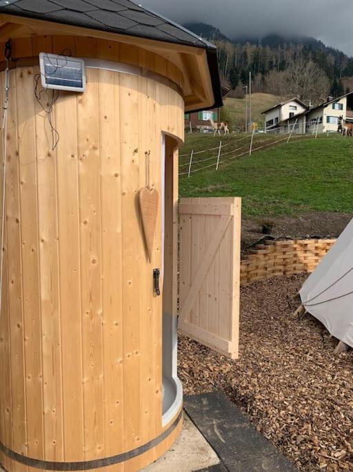 Jurte Beim Lama- & Alpakahof Triesenberg Hotel Kültér fotó